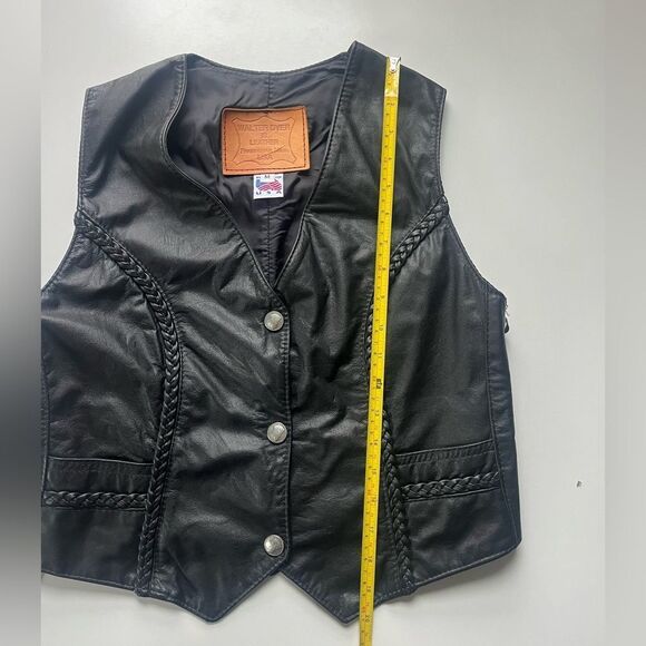 Vintage Walter Dyer Leather Vest - Picture 14 of 14